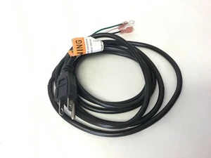 FreeMotion NordicTrack Reebok Proform Cycle Bike Power Cord 110 Volt 342275 - Picture 1 of 2