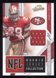 30 GLEN COFFEE 2009 ABSOLUTE MEMORABILIA ROOKIE JERSEY COLLECTION 49ERS - Picture 1 of 2