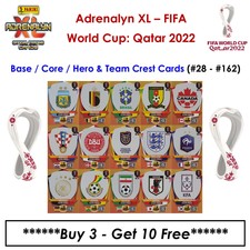 Adrenalyn XL - World Cup Qatar 2022: Base / Hero & Team Crest Cards (#28 - #162)