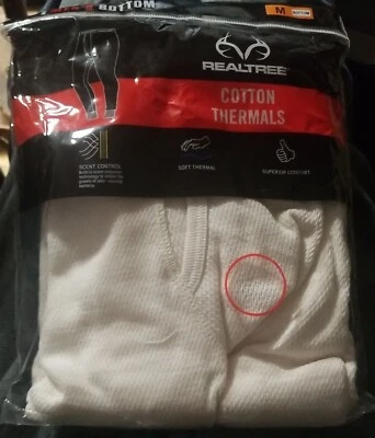 Realtree Men's Heavyweight Cotton Thermal bottom SIZE M NEW - Image 1 of 4