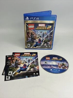 LEGO Marvel Super Heroes 2 Edición Deluxe (Sony PlayStation 4, 2017) Probado Foto 1 de 4