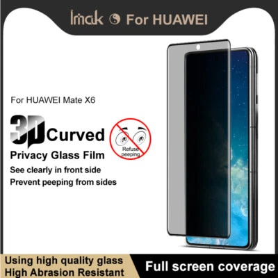 Imak Para Huawei Mate X6 5G, Protector de Cristal Templado Antiespía Privacidad 3D Foto 1 de 4