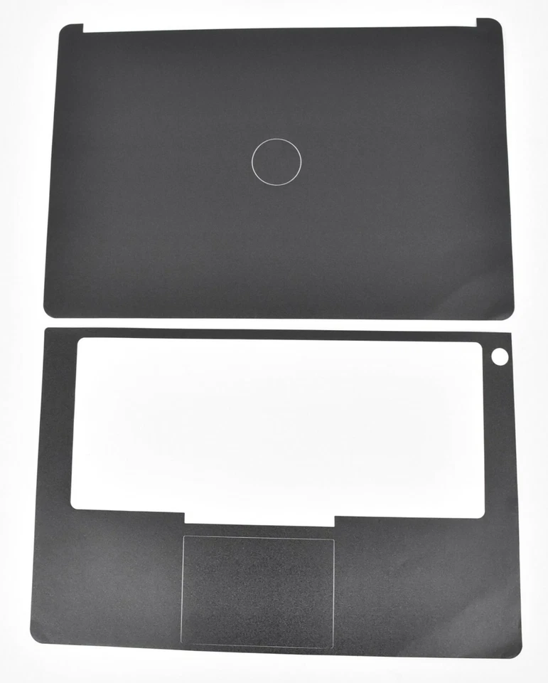 Adesivo capa protetora preta para laptop Dell Latitude E5470 sem toque para tampa + apoio para as mãos - Imagem 1 de 3