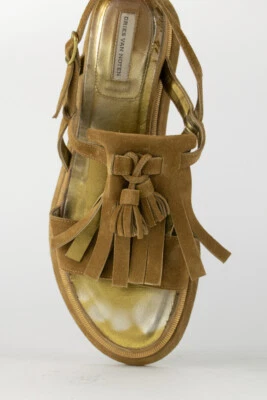 Dries Van Noten Loafer Tassel Sandal, size 38 - Image 1 of 4