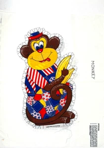 Kit artesanal vintage de costura y giro para muñeca mono sew it yourself - Imagen 1 de 2