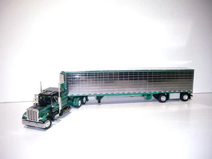 DCP FIRST GEAR 1/64 BIG RIGS HARDWICK PETE 359 WITH 60" SLEEPER & REEFER TRAILER - Picture 1 of 17