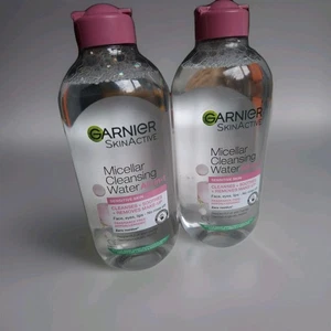 2 Pack GARNIER Skin Active Micellar Cleansing Water All In 1 400ml - Picture 1 of 1