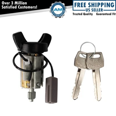 Ignition Lock Cylinder Fits 1978-1993 Ford 1980-1984 Lincoln 1978-1989 Mercury - Image 1 of 4