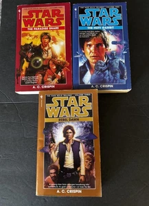 Star Wars Han Solo Trilogy Vol. #1-3 Snare Rebel Dawn Hutt Gambit Crispin PB Lot - Picture 1 of 3