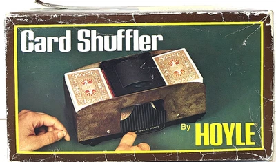 Hoyle - Automatic Playing Card Shuffler - Push Button - Tested - Vintage 1977 - Image 1 of 4