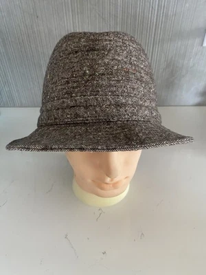Vintage DOBBS 5TH AVENUE Gray Size Large 6 7/8 Mens Fedora Hat - Image 1 of 4