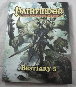 Pathfinder Fantasy Roleplaying Game RPG Bestiary 3 Sourcebook Hardcover PZO1120 - Picture 1 of 1
