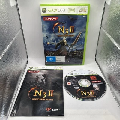 Ninety-Nine Nights II • Xbox 360 Game + Manual (2010) PAL • Complete • N3II N3 2 - Image 1 of 4