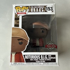 Notorious B.I.G. with Champagne (Big Poppa) # 153 Funko POP! vinyl Figure - Picture 1 of 6