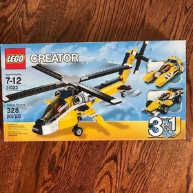 LEGO 31023 Creator 3-in-1 Yellow Racers, Brand New and Sealed, Retired Set