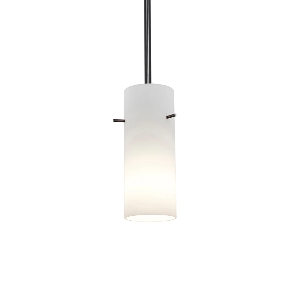 Access Lighting 28030-3R/OPL Cylinder 1 Light LED Pendant - 4"W - Bronze - Image 1 of 1