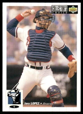 Javy Lopez 1994 Collector's Choice #178 Atlanta Braves - Image 1 of 2