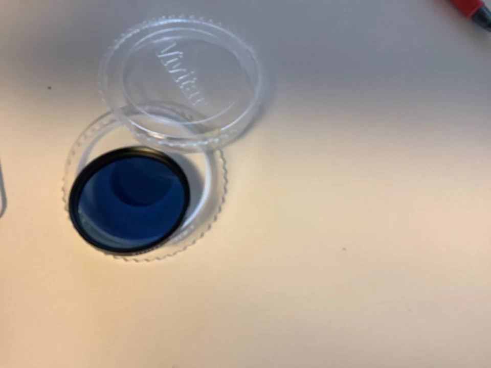 Vivitar 52mm 80A Blue Glass Filter - Image 1 of 1
