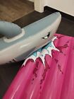 Luftmatratze Badeinsel aufblasbar von WEHNCKE  "Hai" inflatable Poolfloat
