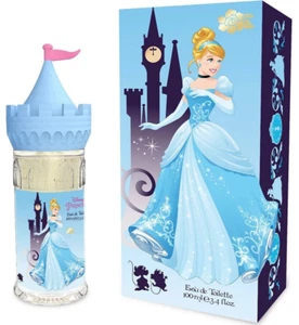 Disney Princess Cinderella Eau De Toilette 3.4 Fl OZ For Girls New In Box - Picture 1 of 1