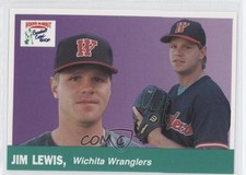 1991 Rock's Dugout Wichita Wranglers Jim Lewis #5