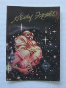 KELLY FREAS TRADING CARD #36 STARDROPPERS HANDSIGNIERT - Bild 1 von 1