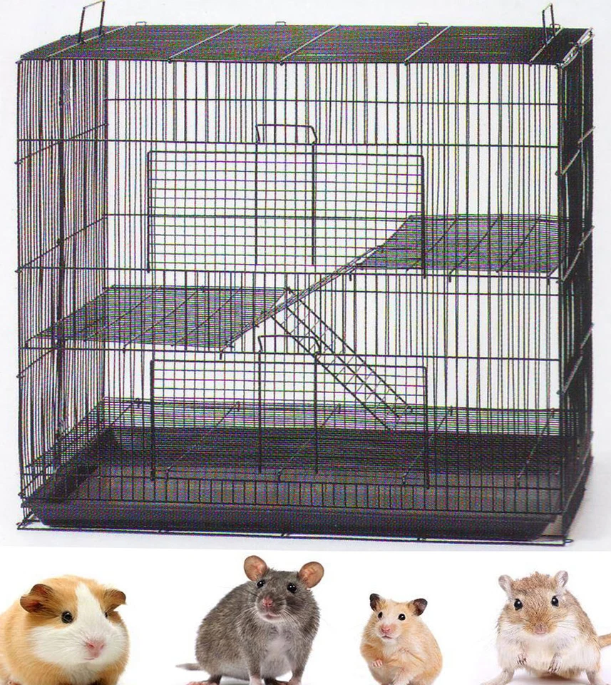Small Animal Sugar Glider Hamster Rat Mice Guinea Pig Pet Cage K-701h 467