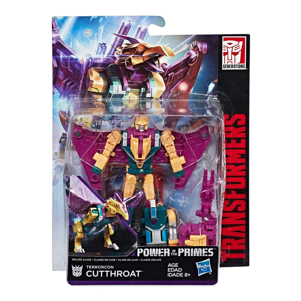 Transformers Generations Power of the Primes Deluxe Class Terrorcon CUTTHROAT - Image 1 of 4