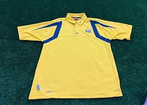 Nike Authentic California Golden Bears Coaches Polo Golf Shirt | M - Picture 1 of 9