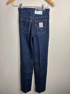 Vintage LEVIS Boys Size 12 Slim 419-0216 Straight Leg Jeans Orange Tab NEW 3776 - Picture 1 of 9
