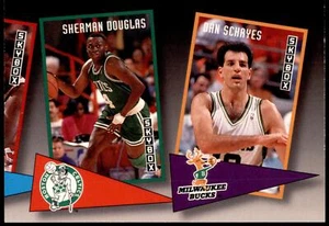 Sherman Douglas / Dan Schayes #ST9 1992-93 SkyBox School Ties - Picture 1 of 2