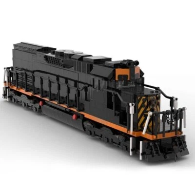 Custom MOC-112385 SD40T-2 Train Model 1897 Parts for Age 10+ Birthday Present - Image 1 of 2