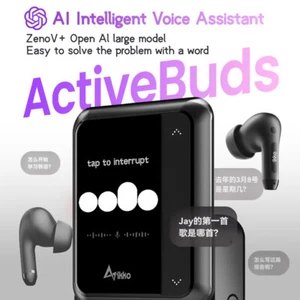 New iKKO ActiveBuds Simultaneous Translation ANC Headset SIM-capable Recording - Picture 1 of 19