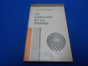 Le langage et la pensée | CHOMSKY Noam | Bon état - Foto 1 di 1