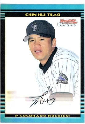 2002 Bowman Chrome - Chin-Hui Tsao #316 Refractor /500 - Image 1 of 2