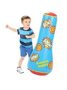 Inflatable Punching Bag for Kids: Free Standing Boxing Toy for Children, Air Bop - Picture 1 of 1