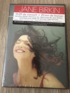 LIVE CONCERT JANE BIRKIN ARABESQUE ODÉON 2002 DVD NEW FRENCH BLISTER RARE - Picture 1 of 2