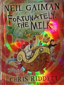 Fortunately The Milk 2013 Neil Gaiman First Edition Hardcover Children Rare 