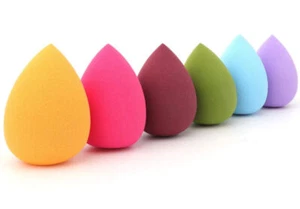 3/6pcs Beauty Makeup Applicator Foundation Blender Buffer Sponge Flawless Smooth - Picture 1 of 15