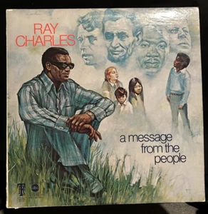 Ray Charles "A Message From The People" Vinyl Record LP - Picture 1 of 4