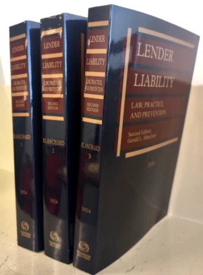 Lender Liability Law Practice & Prevention Blanchard New 2024 Thompson Reuters - Image 1 of 4