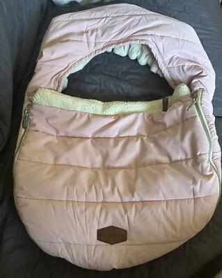 Funda de asiento de coche JJ Cole - rosa usada Foto 1 de 3