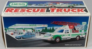 HESS 1994 Toy Rescue Truck New in Box Vintage - Picture 1 of 6