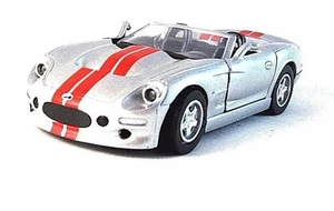 SHELBY SERIES-1 SILVER NEWRAY 1/32 DIECAST CAR MODEL,CAR COLLECTOR'S MODEL ,NEW - Picture 1 of 12