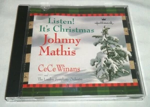 Johnny Mathis | CeCe Winans - Listen! It's Christmas CD 1999 Hallmark - Picture 1 of 2
