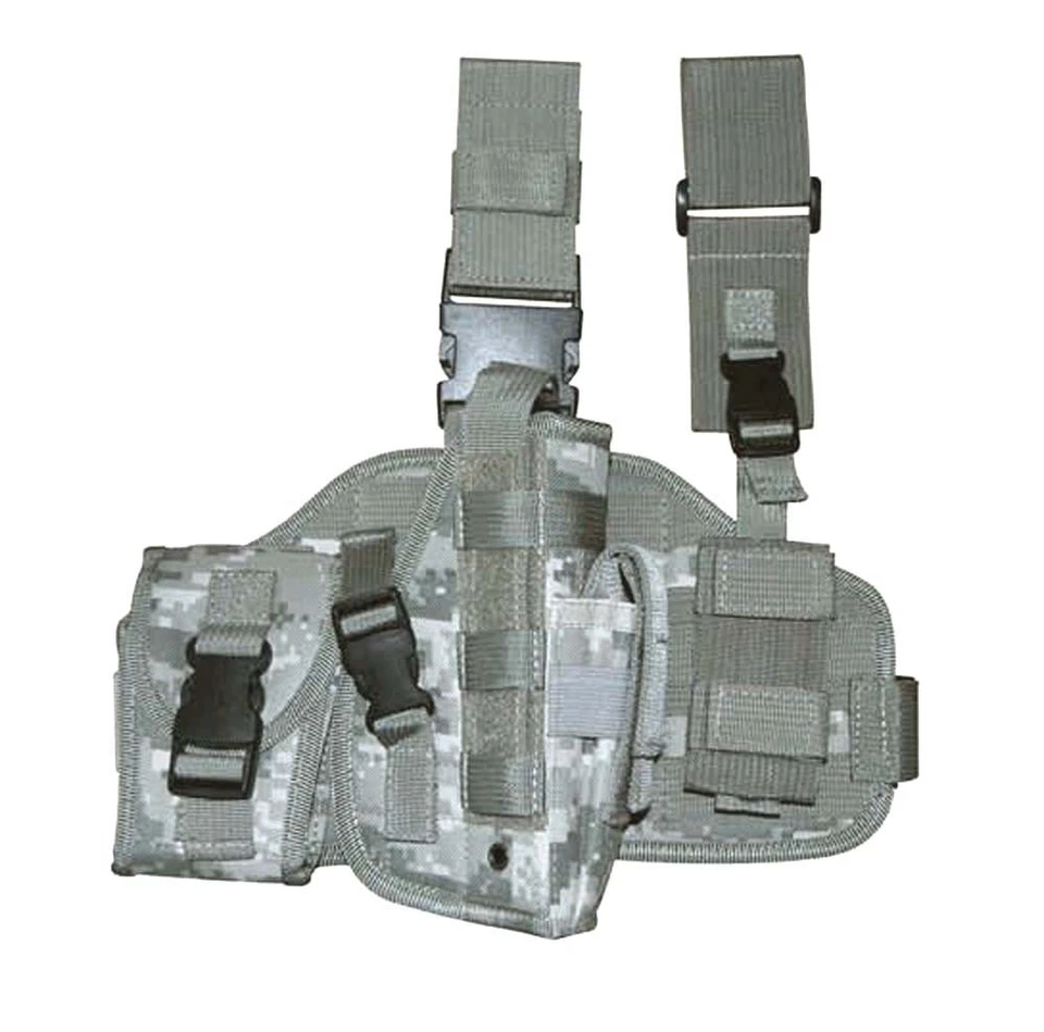 ACU Digital Camuflaje AJUSTABLE Táctico FUNDA MUSLO DERECHA Ejército Airsoft Foto 1 de 1