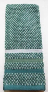 Tropical Bathroom Heavy Knobby Hand Towel(One) MAUI Bath Line Blue Green Multi - Picture 1 of 2