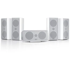 Teufel Consono 35 Mk3 5 piece Set White Home Cinema Speaker's - Picture 1 of 5