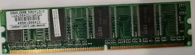 1 x 256MB DDR400 SDRAM 32Mx16 - U24256ADUIQ4020 - Image 1 of 2