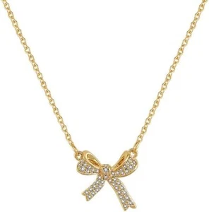 PENXFHZ Super flash full drill bow-tie necklace, clavicle chain female niche des - Picture 1 of 7